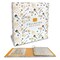 Better Kitchen Products Recipe Binder, Full Page 3 Ring Standard Binder Organizer Set, 11.5in. x 12in. Black & Gold Montage 97322 - alternate 1